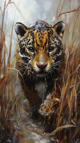Graceful Predator in Art