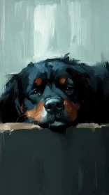 Artistic Dog Portrait