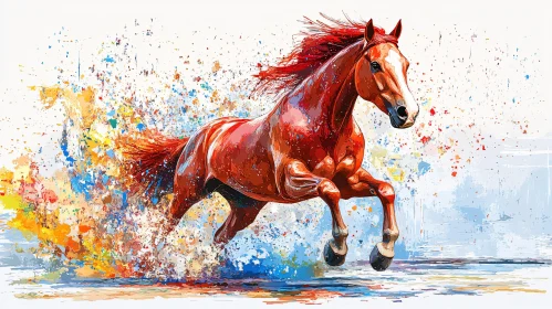 Dynamic Horse Art