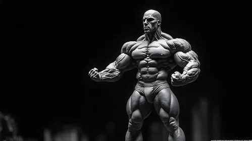 Monochrome Muscle: A Study in Physique