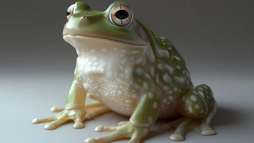 Intricate Frog Image