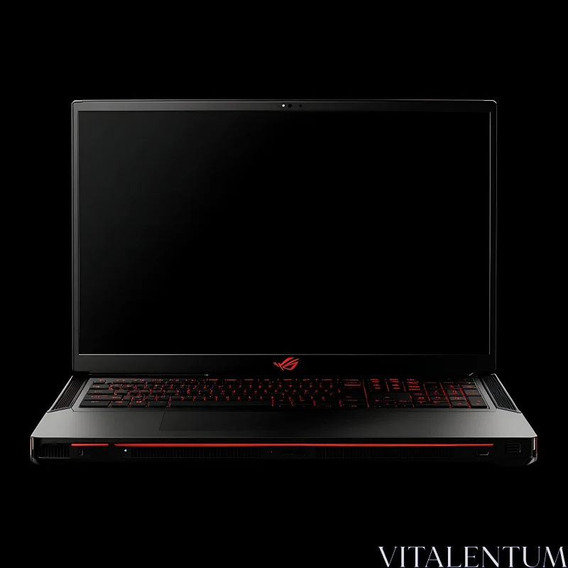 Powerful Gaming Laptop with Backlit Keyboard AI Image