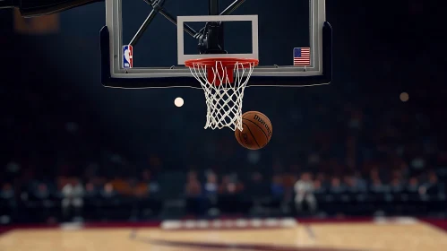Hoops Action Shot