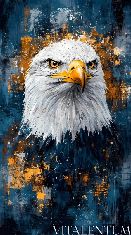 Powerful Eagle Art AI Image