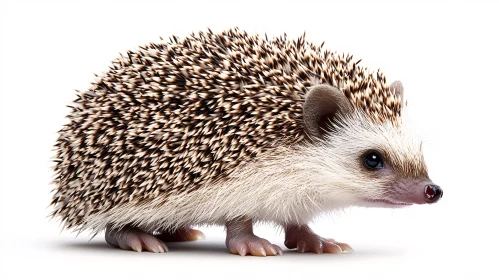 Hedgehog with Spiky Spines