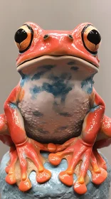 Vivid Frog Portrait