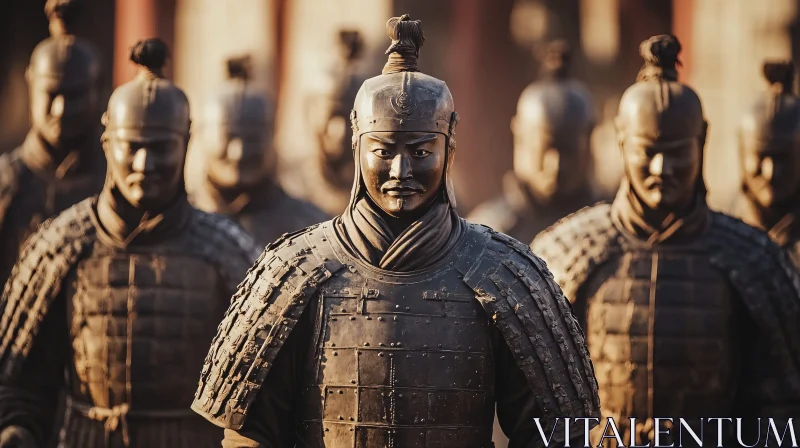 Qin Dynasty Terracotta Warriors AI Image