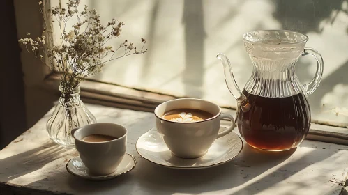 Morning Coffee by the Window