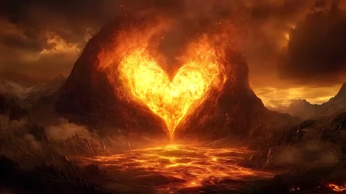 Scorching Heart Volcano