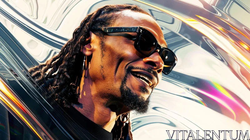 AI ART Iconic Snoop Dogg in Stylish Shades