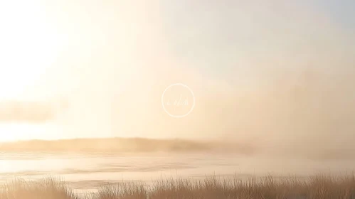 Misty Morning in Wetlands