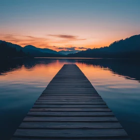 Lake Serenity at Dusk