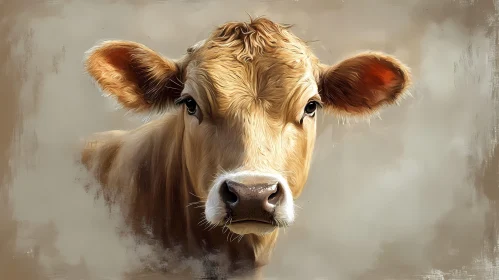 Cow Illustration Artwork