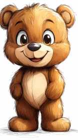 Cute Cartoon Bear