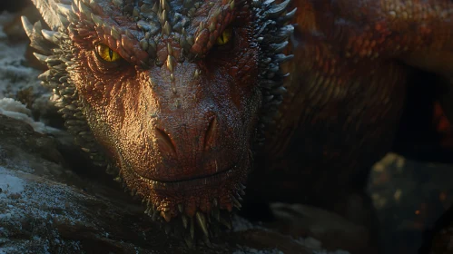 Dragon's Gaze: A Close-Up