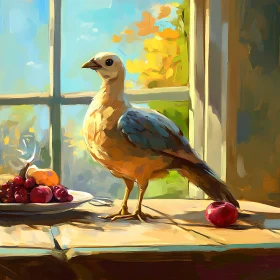 Avian Still Life with Window Light