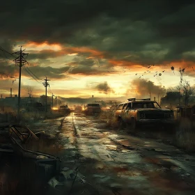 Wasteland Sunset