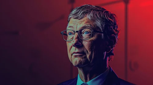 Bill Gates in Contemplation