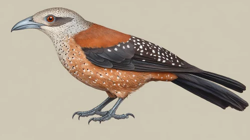 Detailed Bird Illustration