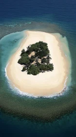 Tropical Island Aerial Perspective