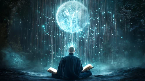 Serene Lunar Meditation