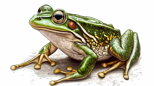 Vivid Amphibian Art