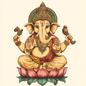 Lord Ganesha Artwork