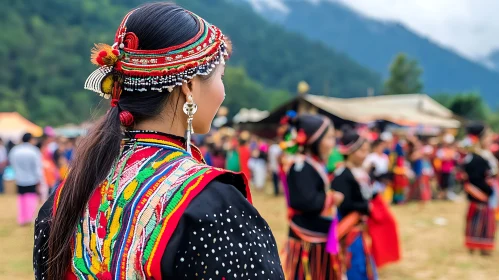 Woman in Cultural Dress