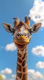 Up Close and Personal with a Giraffe