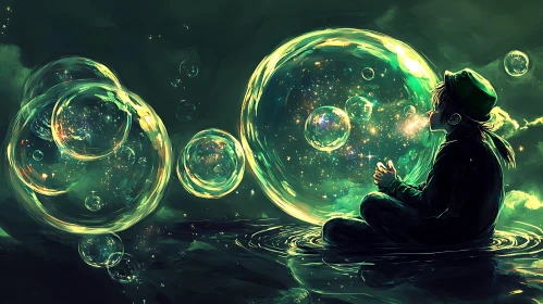 Surreal Bubbles of Stars