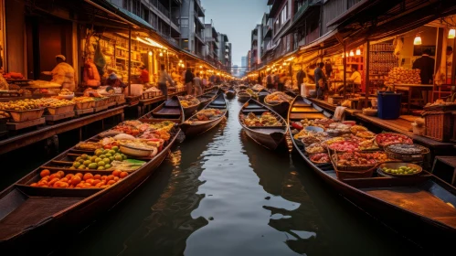 Thai Canal Night Market - Authentic Urban Life