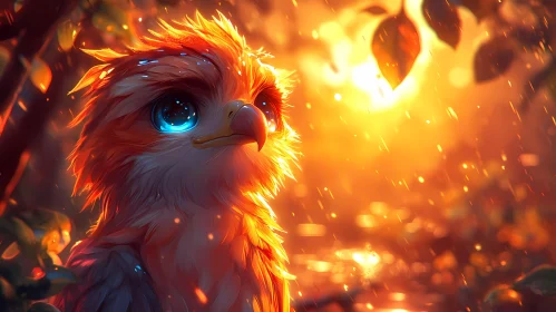 Whimsical Avian Artwork