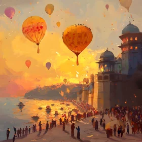 Sunset Balloons