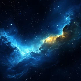 Celestial Tapestry: Cosmic Dust and Light