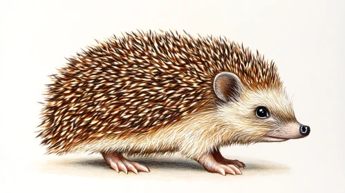 Nature's Hedgehog Art