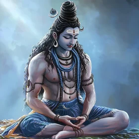 Meditative Shiva Artwork