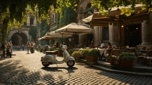 Enchanting Italian City: A Romantic Journey through Neoclassical Streets