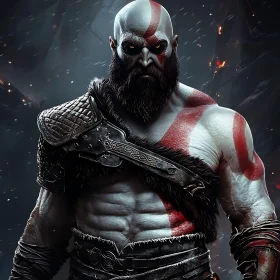 God of War Character Portrait
