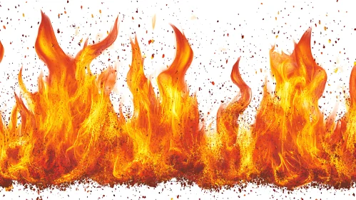 Dancing Flames Illustration