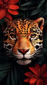 Feline Majesty Amidst Nature