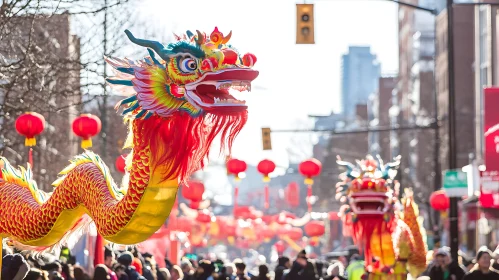 Lunar New Year Dragon Parade