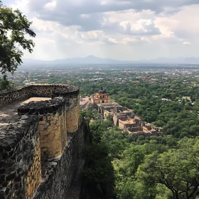Overlooking City from Stone Fortress