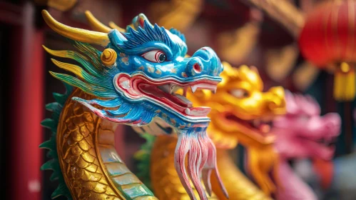 Colorful Dragon Statues: A Celebration of Culture