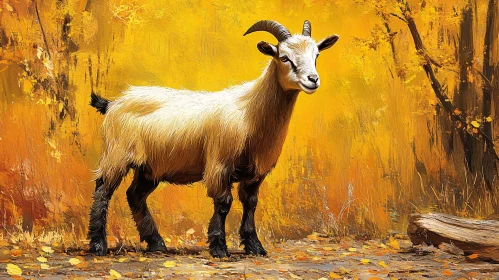 Golden Forest Goat