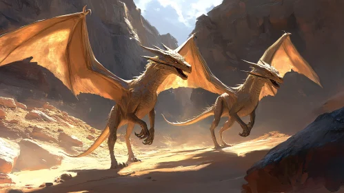 Desert Dragons on the Move