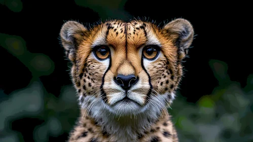 Wild Cheetah Gaze