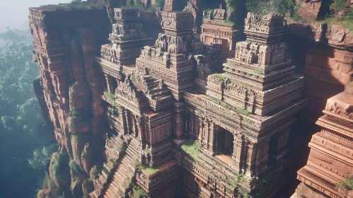 Cliffside Temple Ruins