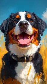 Happy Dog Artwork