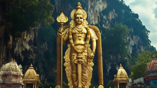 Golden Murugan Statue, Malaysia