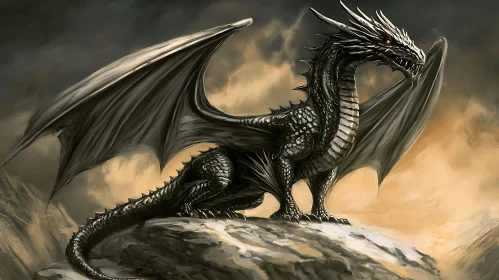 Dragon on Stone